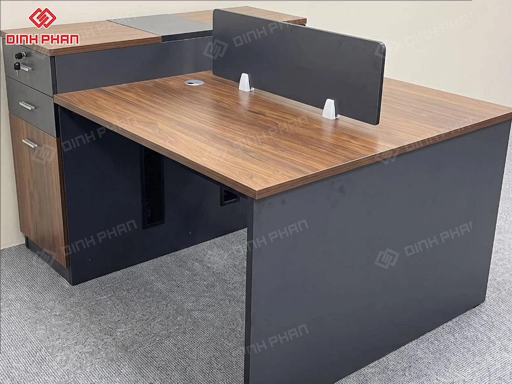Bàn làm việc văn phòng bmt đẹp, bền, giá xưởng