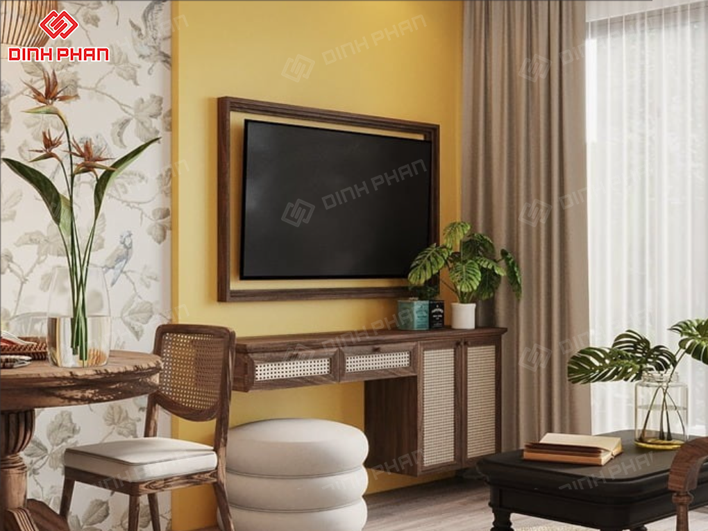 Thiết kế phòng khách chung cư bmt