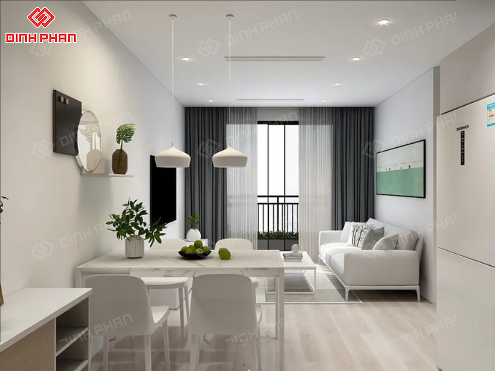 Thiết Kế Phòng Khách Chung Cư BMT: Giải Pháp Tối Ưu Không Gian & Báo Giá Chi Tiết Thiết kế phòng khách chung cư bmt